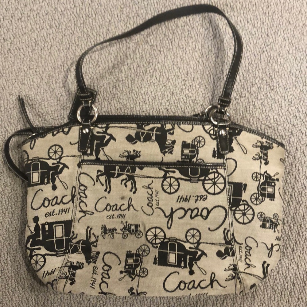 Large Coach Tote Bag